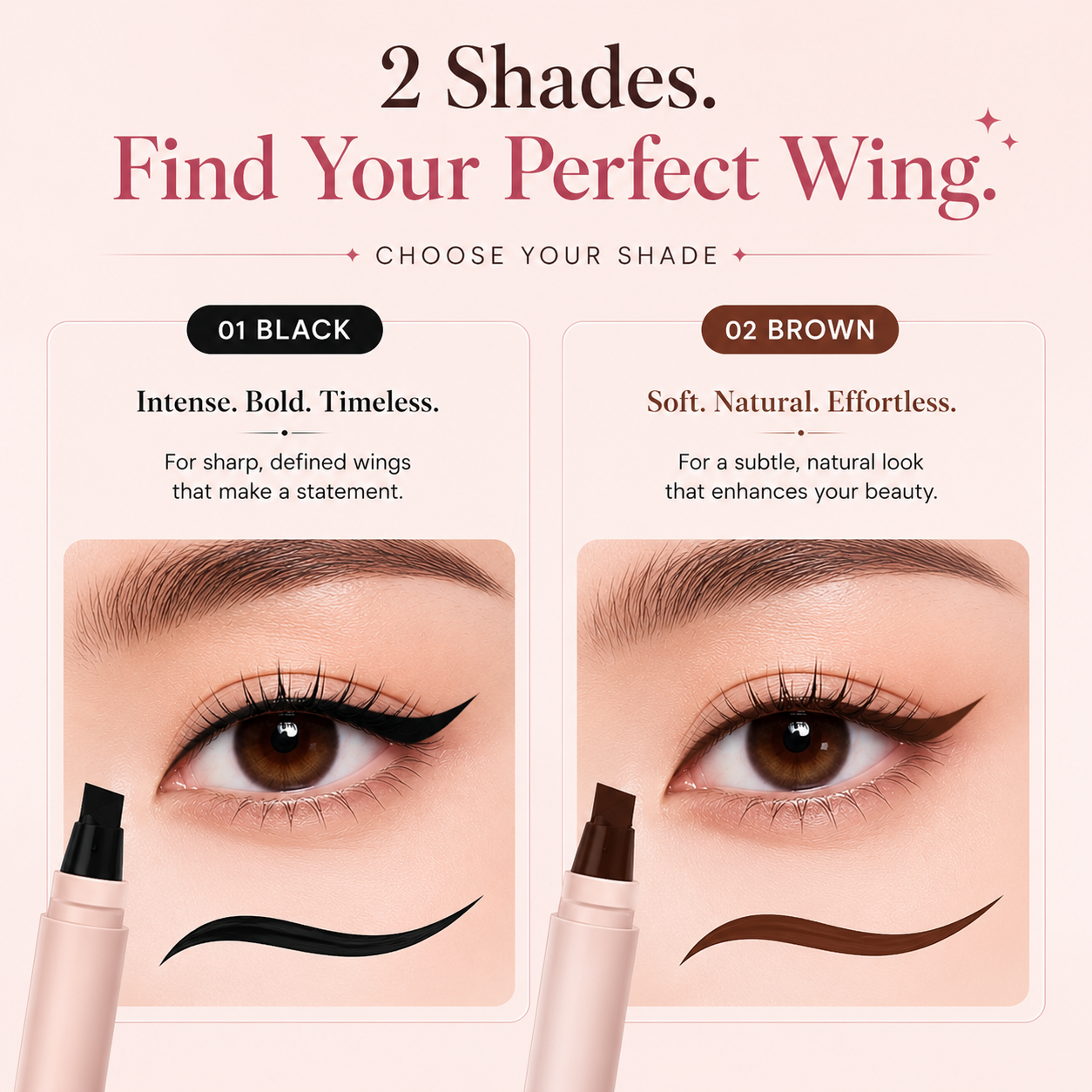 AuraWing™ Precision Liner — Precision in Every Wing.