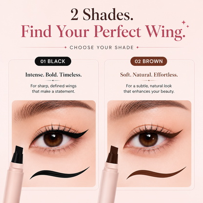 AuraWing™ Precision Liner — Precision in Every Wing.