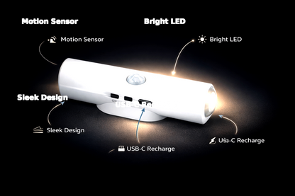 AuraLume Glow: “Light that turns on when you need it.”